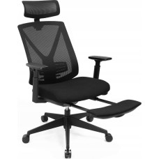 Songmics Krzesło biurowe Songmics Ergonomiczne krzesło biurowe z podn&oacute;żkiem, krzesło biurkowe z podparciem lędźwiowym, regulowany zagł&oacute;wek i podłokietnik, regulac