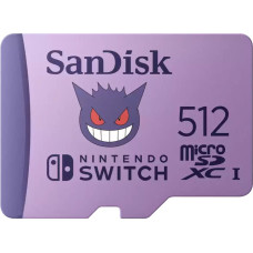 Sandisk Karta SanDisk Nintendo Switch MicroSDXC 512 GB Class 10 UHS-I/U3  (SDSQXAO-512G-GN6ZK)