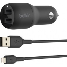 Belkin Ładowarka Belkin CCD001bt1MBK 2x USB-A 2.4 A  (CCD001bt1MBK)