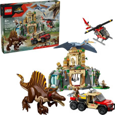 Lego Bricks Jurassic World 76976 Spinosaurus & Quetzalcoatlus Air Mission