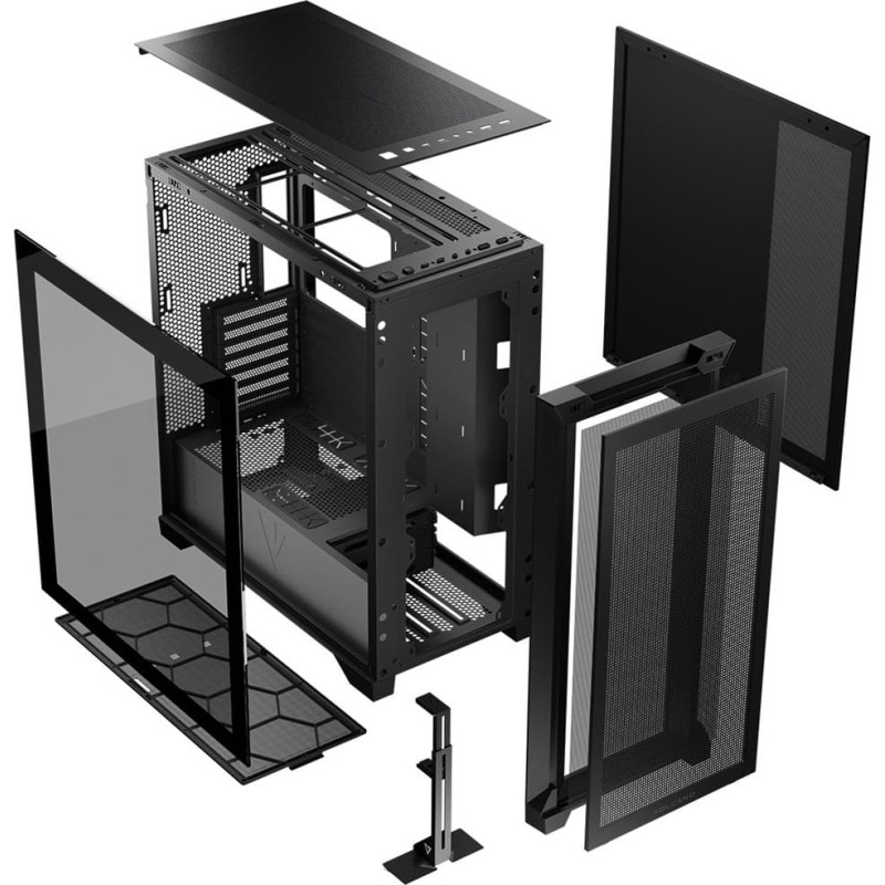 Modecom Computer cases S Midi EXPANSE S MIDI Black