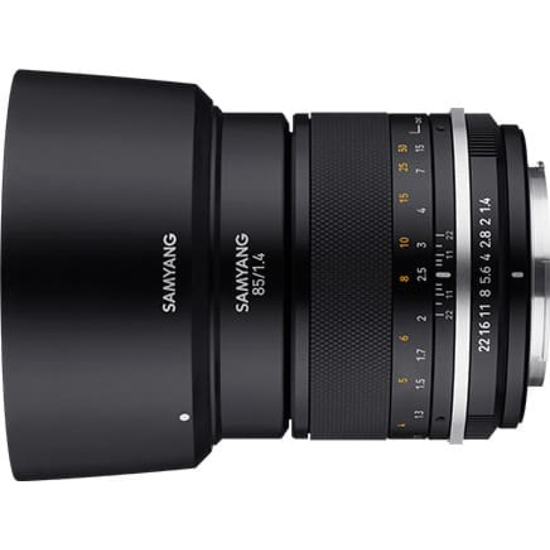 Samyang MF 85mm f/1.4 MK2 lens for Sony