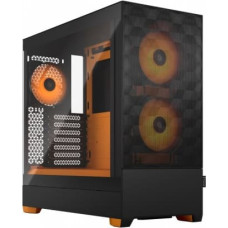 Fractal Design PC case Pop Air TG Clear Tint RGB orange core