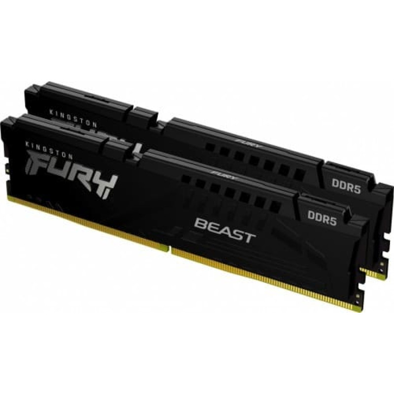 Kingston DDR5 Fury Beast 16GB(2 8GB)/5600 CL40 black