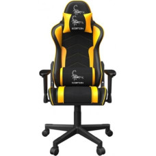 Gembird Gaming chair black-yellow