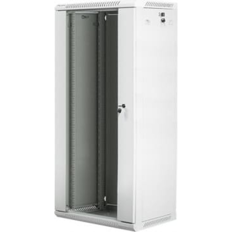 Lanberg Wall-Mounted Rack 19 inches 27U 600X450mm grey