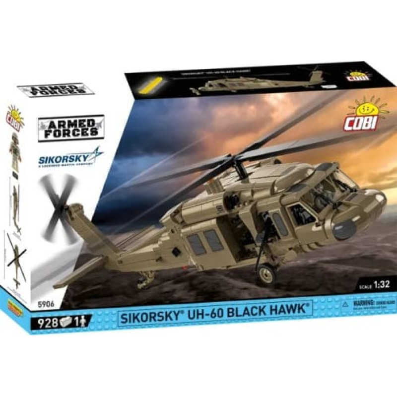 Cobi Klocki Blocks Sikorsky UH-60 Black Hawk 928 blocks