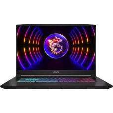 MSI Katana 17 B13VEK-1261XPL Intel&reg; Core&trade; i7 i7-13620H Knyginis kompiuteris 43,9 cm (17.3") &bdquo;Full HD&ldquo; 16 GB DDR5-SDRAM 1 TB SSD NVIDIA GeForce RTX 4050 Wi-Fi 6E (802.11ax) Nemokama &bdquo;DOS&ldquo; Juoda