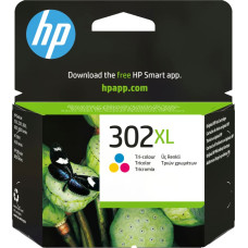 HP 302XL High Yield Tri-color Original Ink Cartridge