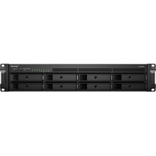 Synology RackStation RS1221RP+ NAS/storage server Rack (2U) Ryzen Embedded V1500B 4 GB DDR4 0 TB DiskStation Manager Black