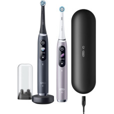 Oral-B iO 80363731 электрическая зубная щетка Для взрослых Колебательно-вращательная зубная щетка Черный, Серебристый