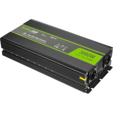 Green Cell INV15 power adapter/inverter Auto 3000 W Black