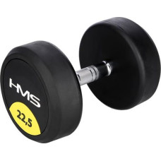 HMS &lrm;&lrm;Hantel HG PRO gumowany 1 x 22.5 kg