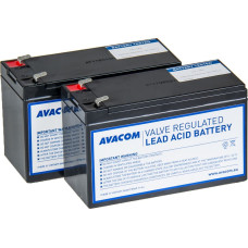 Avacom Zestaw akumulator&oacute;w RBC166 12V/2x9Ah (AVA-RBC166-KIT)