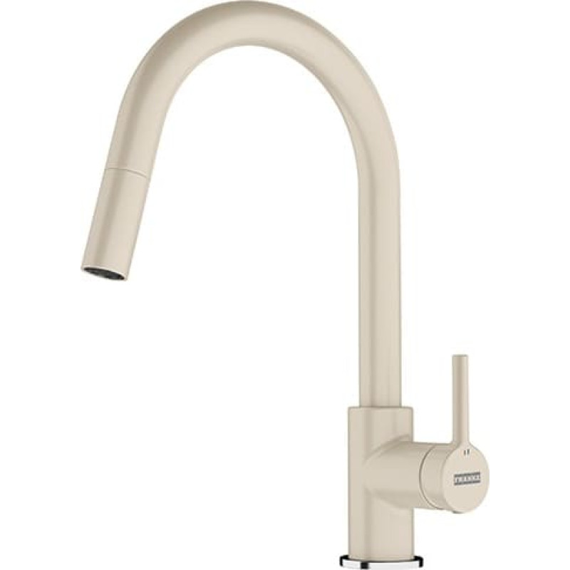 Franke Kitchen faucet Lina, with retractable hose, beige sp.115.0626.083
