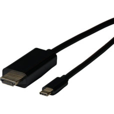 EFB Kabel USB EFB USB-C - HDMI 2 m Czarny (EBUSBC-HDMI-4K30K.2)