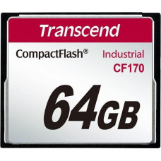 Transcend Karta Transcend Industrial 170x Compact Flash 64 GB  (TS64GCF170)