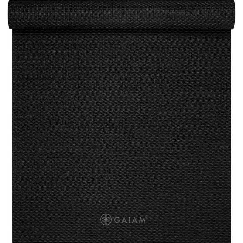 Gaiam GAIAM MATA DO JOGI BLACK 6MM 65761