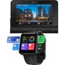 70Mai Wideorejestrator 70mai Wideorejestrator A800s 4K + Maimo Watch FLOW BLACK