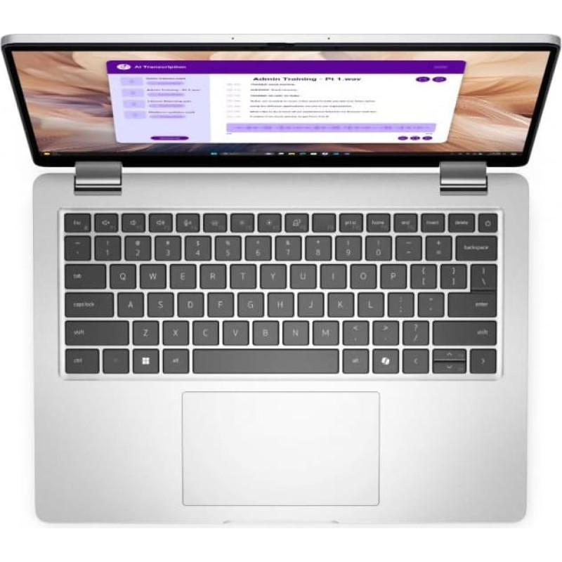Dell Pro 14 Plus PB14250 Copilot+ PC Intel Core Ultra 7 266V Laptop 35.6 cm (14") Full HD+ 16 GB LPDDR5x-SDRAM 512 GB SSD Wi-Fi 7 (802.11be) Windows 11 Pro Aluminium