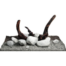 WIO Light Mist River, zestaw do dekoracji, do akwarium, wielobarwny, 14 kg, pudełko