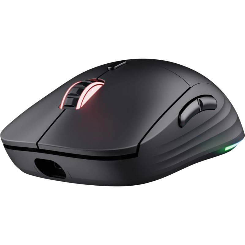 Trust GXT 927 Redex+ kompiuterio pelė Žaidimams De&scaron;inės rankos RF Wireless + USB Type-A Lazeris 25600 DPI