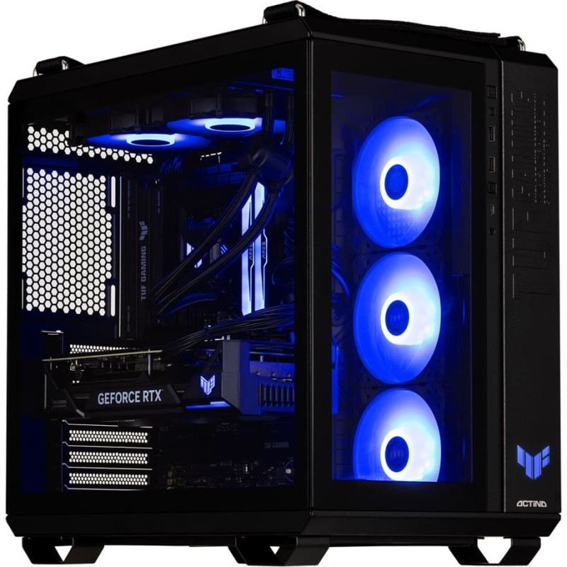 Actina 5901443411819 PC AMD Ryzen&trade; 7 7800X3D 32 GB DDR5-SDRAM 2 TB SSD NVIDIA GeForce RTX 5080 Midi Tower Black