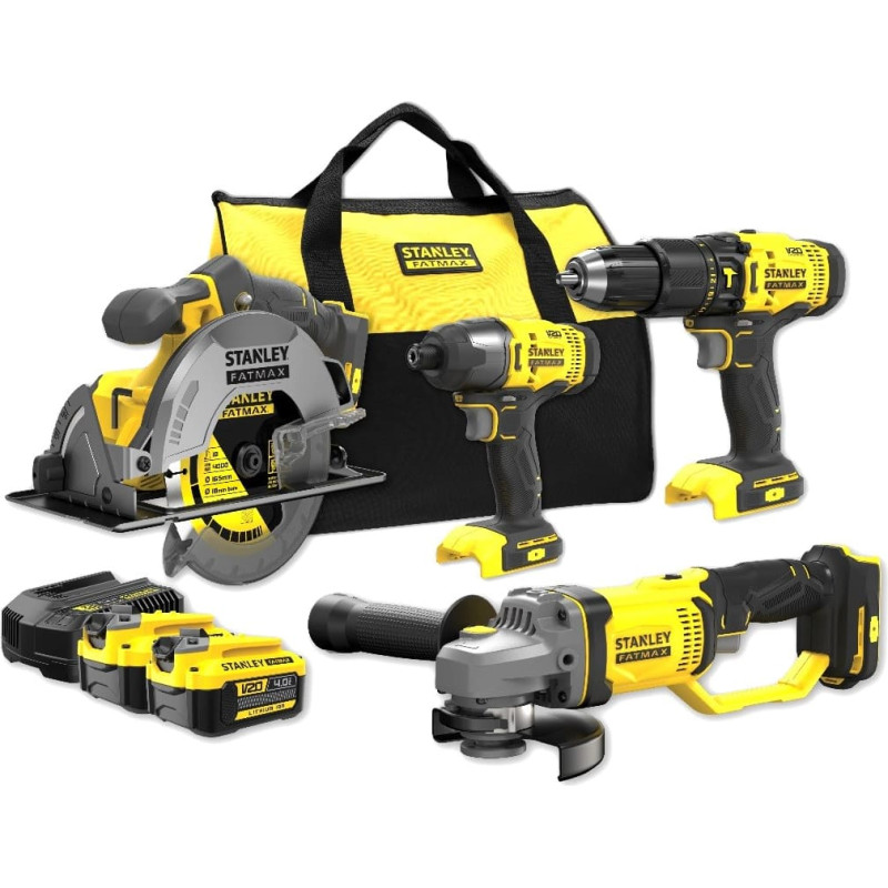 Stanley Set of 4 Fatmax SFMCK469M2 tools by STANLEY