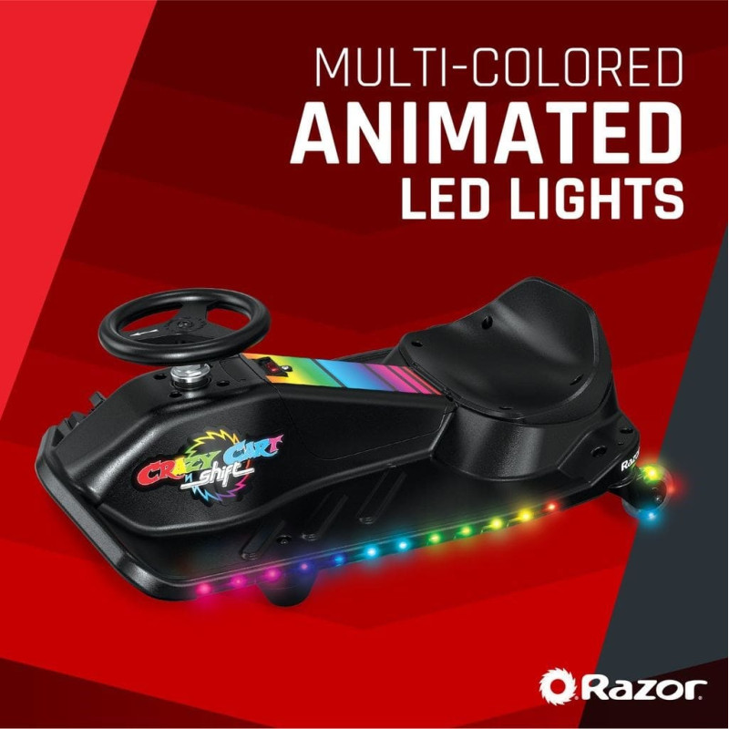 Razor CRAZY CART Shift Lightshow Lithium - Electric drift vehicle
