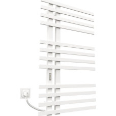 Kosser Electric towel rail Brash 1000x600/12 EL, with timer, white (cable left)
