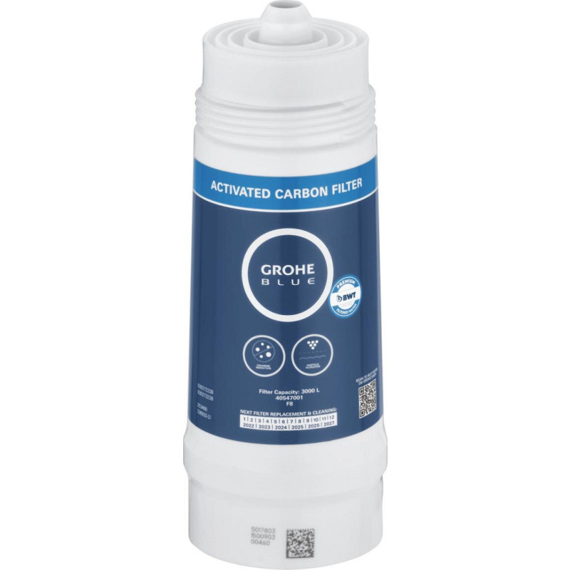 Grohe Aktyvuotos anglies filtras Grohe BLUE, 40547001