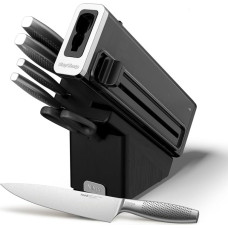 Ninja Peilių rinkinys su stovu Ninja Kitchen StaySharp, K62006EUUK, 6 vnt, nerūdijančio plieno