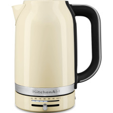 Kitchenaid 5KEK1701EAC elektrinis virdulys 1,7 L 2400 W Juoda, Kreminė spalva, Nerūdijančiojo plieno