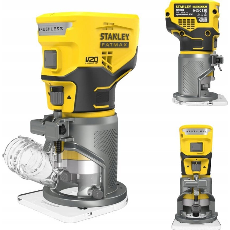 Stanley Frezarka Stanley FREZARKA AKUMULATOROWA 8MM V20 18V 0*AH