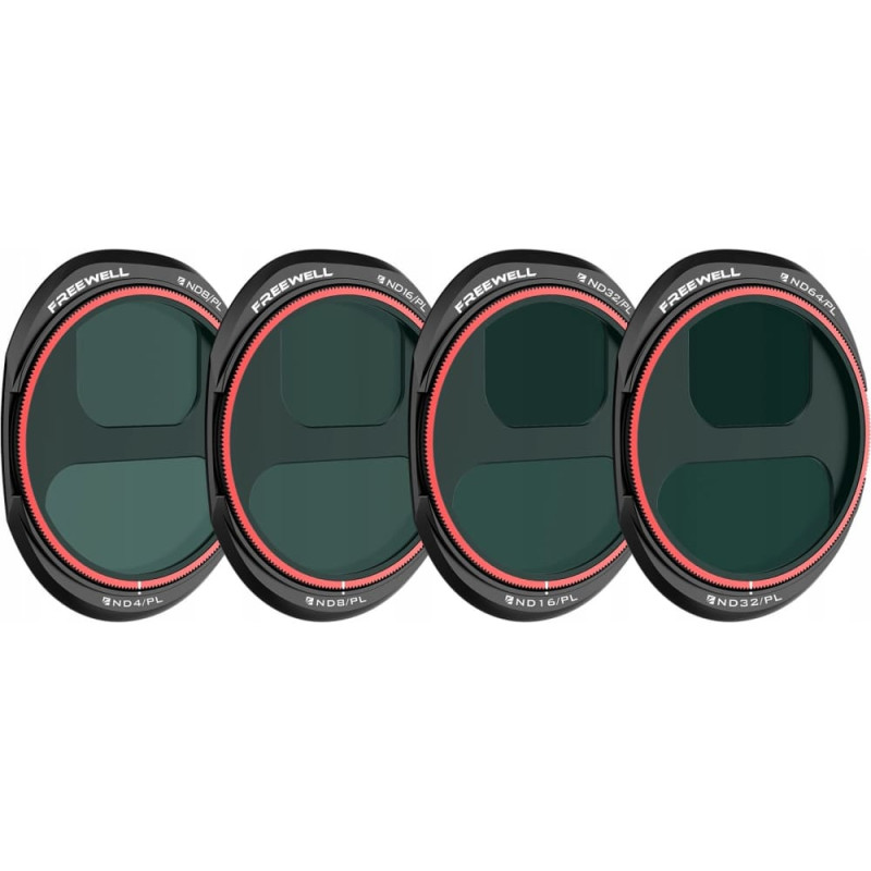 Freewell filter set for DJI Mavic 4 Pro ND/PL Bright Day (4pcs)