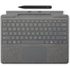 Microsoft Microsoft Surface Pro Keyboard + Slim Pen, QWERTY, Nordic, Touchpad, Microsoft, Surface Pro 11 Surface Pro 10 Surface Pro 9 Surface Pro 8, Platinum