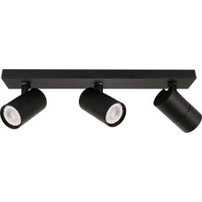 Italux Lampa sufitowa Italux Plafon LAMPA sufitowa LACONI SPL-2813-3B-BL Italux metalowa OPRAWA regulowane reflektorki na listwie czarne
