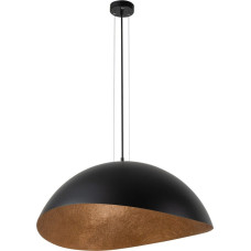 Sigma Lampa wisząca Sigma Sigma Solaris XL 40610 lampa wisząca zwis 1x60W E27 czarna/miedziana