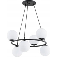 Alfac Alfa Ringo 63246 lampa wisząca zwis 6x10W E14 czarna/biała
