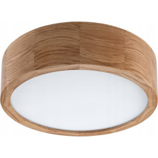Lamkur Evaline 49434 plafon lampa sufitowa IP54 1x60W E27 dąb