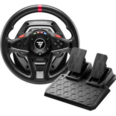 Thrustmaster T128 Черный USB Рулевое колесо+педали Аналоговый ПК, PlayStation 4, PlayStation 5