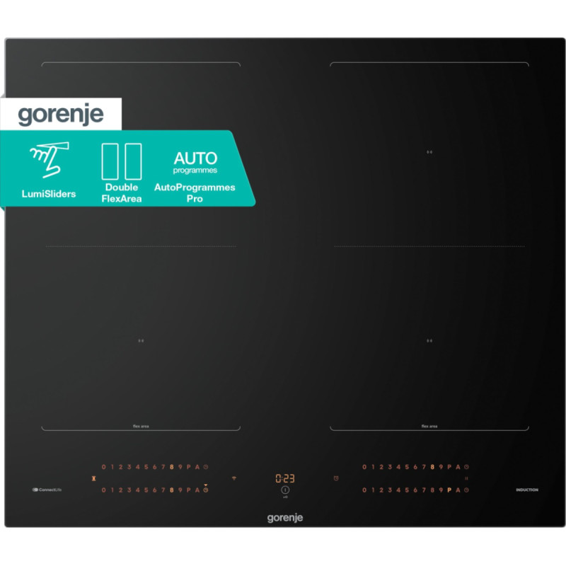 Gorenje Įmontuojama indukcinė kaitlentė Gorenje G800, GI6443BSCWF, 60 cm