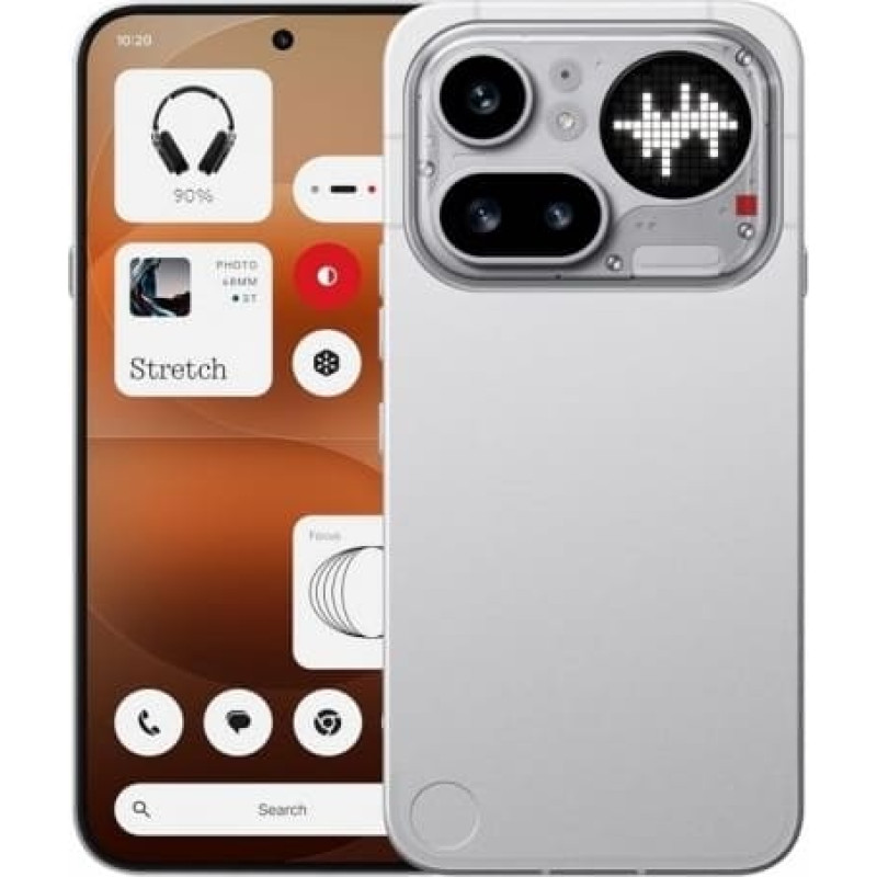 Nothing Smartfon Nothing Smartfon Nothing Phone 4a Pro 5G 8/128GB - srebrny