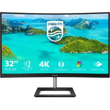 Philips E Line 328E1CA/00 монитор для ПК 80 cm (31.5") 3840 x 2160 пикселей 4K Ultra HD ЖК Черный