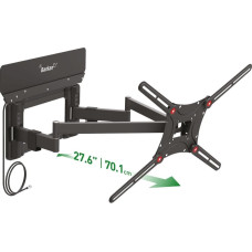 Barkan VTM464L  13"-90" TV, 4 lankstų, su antena, sieninis, juodas, labai ilgas