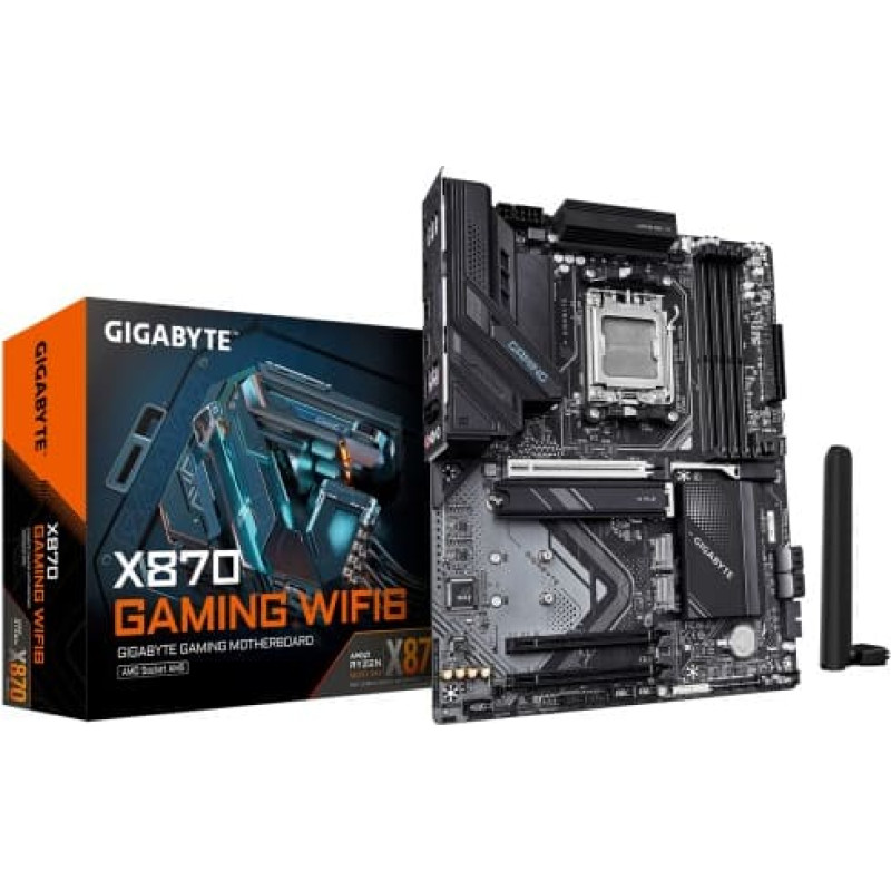 Gigabyte Motherboard X870 GAMING WIFI6 AM5 4DDR5 HDMI/USB-C ATX