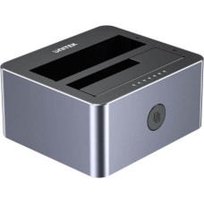 Unitek Dual Bay Staion Clone SATA6G 2.5/3.5; USB-C