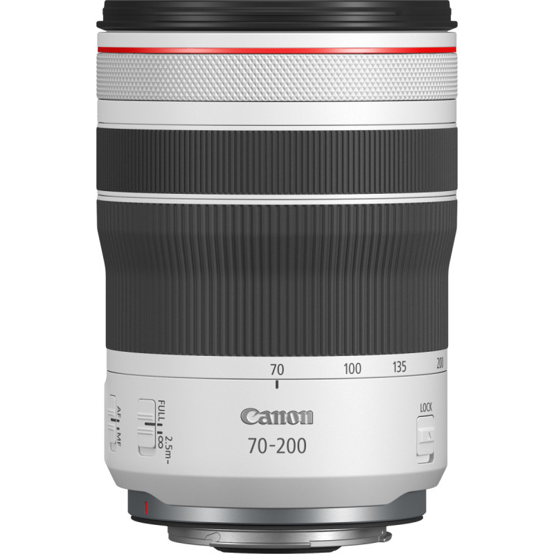 Canon RF 70-200mm F4L IS USM Беззеркальный цифровой фотоаппарат со сменными объективами / Зеркальный фотоаппарат Зум-телефотообъектив Белый