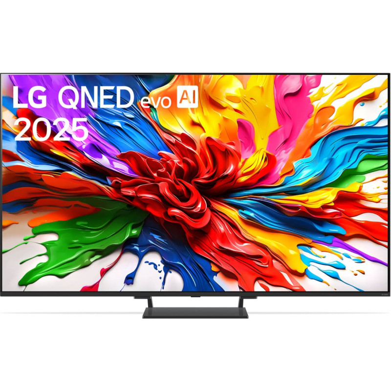 LG QNED evo AI 65QNED93A6A 165,1 cm (65") 4K Ultra HD Smart TV &bdquo;Wi-Fi&ldquo; Juoda