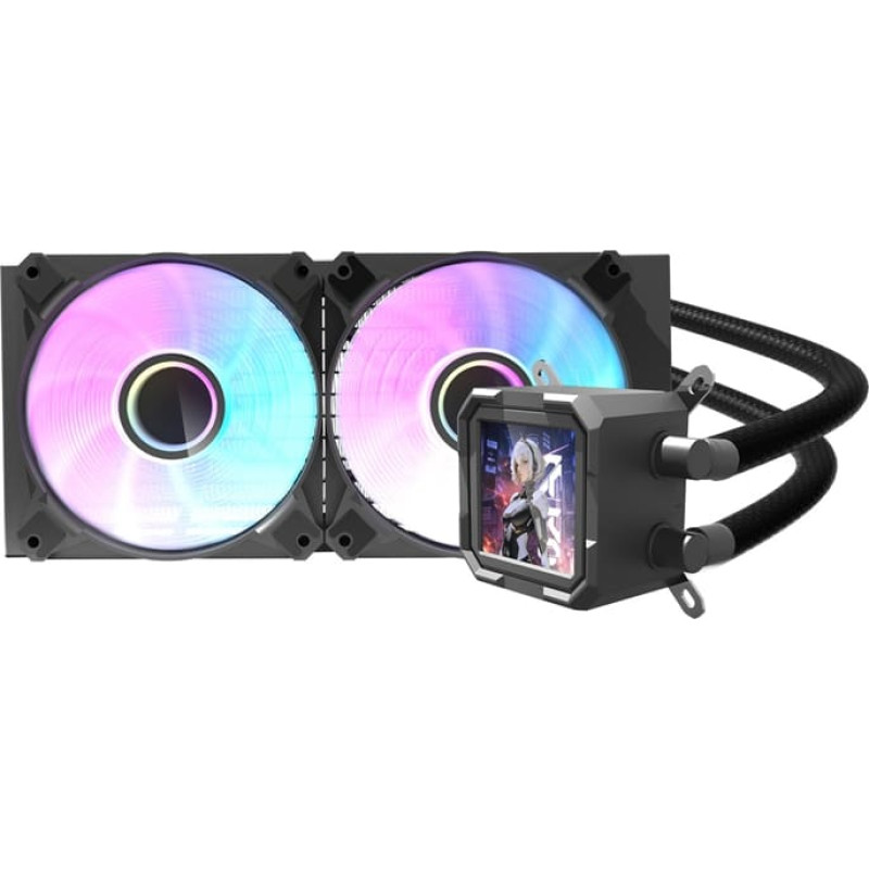 Darkflash DV240S CPU water cooler (black)